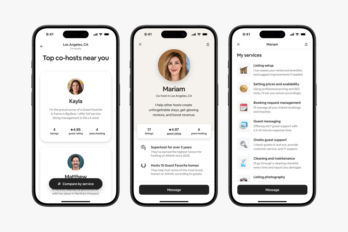 Quick Overview of Both Programs — Airbnb launches a network that lets hosts hire other hosts ...